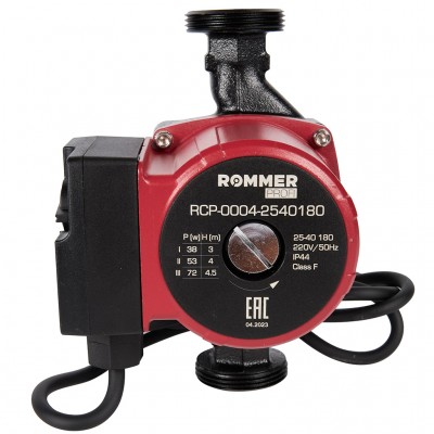 ROMMER RCP-0004 Profi RCP-0004-2540180 ROMMER Циркуляционный насос Profi 25/40-180