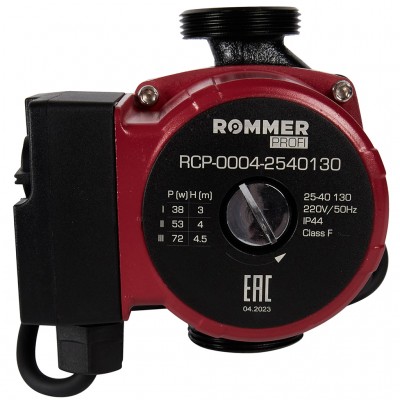 ROMMER RCP-0004 Profi RCP-0004-2540130 ROMMER Циркуляционный насос Profi 25/40-130