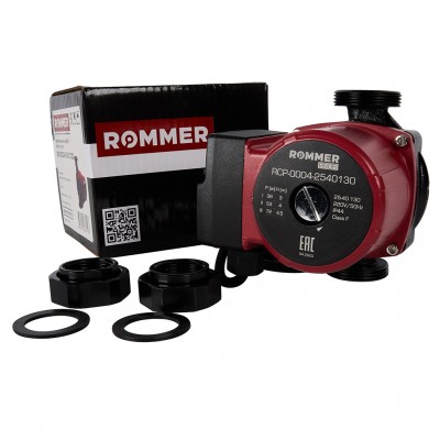 ROMMER RCP-0004 Profi RCP-0004-2540130 ROMMER Циркуляционный насос Profi 25/40-130