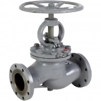 Клапан запорный сталь 15с22нж Ду 150 Ру40 Тмакс=425 оС фл МЗТА