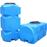 АНИОН Баки для воды Танк 500 л вертикальный с фланцем и крышкой с клапанами, со сливом