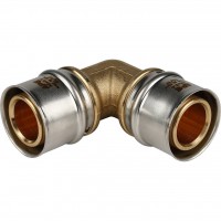 STOUT Угольник 90° 32х32 для металлопластиковых труб прессовой STOUT Угольник 90° 32х32 для металлопластиковых труб прессовой