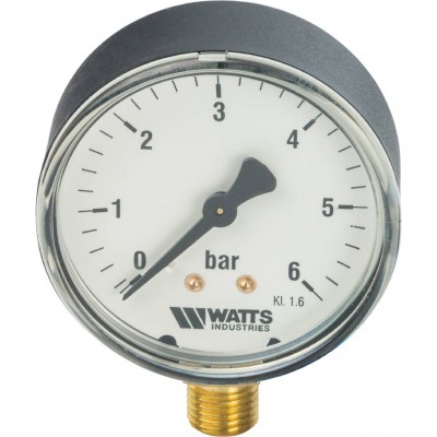 Watts Манометр F+R200(MDR) 63/6(1/4",0-6ар)