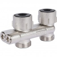 Meibes  Перекрестный узел подключения Тип D2/50 прямой, 3/4"BPx3/4"HP 5/25