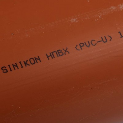 Sinikon НПВХ Труба для нар. канализации D 160 x 4,0 SN4 (Длина: 1000 мм)