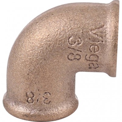 Viega 3090 Угольник 90° ВР, 3/8, бронза