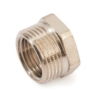 STOUT  Футорка никелированная 3/4X3/8