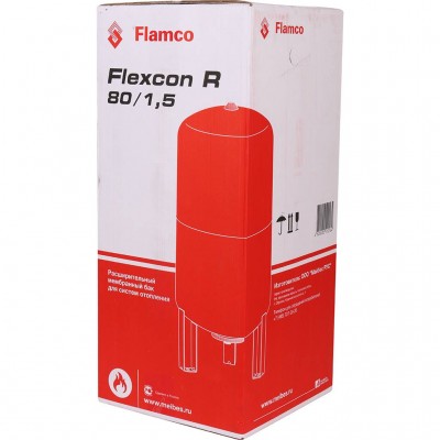 Flamco Flexcon R Расширительный бак (теплоснабжение/холодоснабжение) Flexcon R 80л/1,5 - 6bar