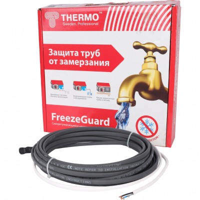 THERMO Комплект кабеля для обогрева труб 10м, 25 Вт/м