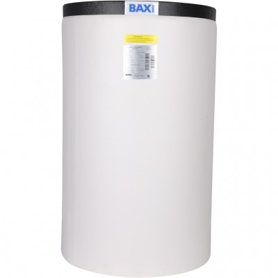 Водонагреватель Baxi UBT 80 косвенного нагрева (бойлер), напольный, 15,8 кВт, накопительный, с белым кожухом, из эмалированной стали, емкостью 80 л