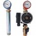 STOUT SDG-0001 Насосная группа с прямым контуром 3/4" с насосом Grundfos UPSO 15-65 130 в теплоизоляции