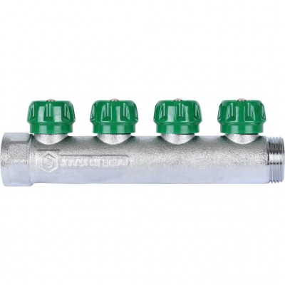 STOUT SMB-6850-013404 коллектор регулирующий 1 , 4 отвода 3/4 ЕК