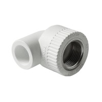 Pro Aqua PA26015 Pro Aqua d=32-1/2 PP-R Угольник комбинированный ВР Белый