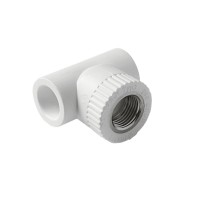 Pro Aqua PA24018P Pro Aqua d=32-1 PP-R Тройник комбинированный ВР Белый Pro Aqua PA24018P Pro Aqua d=32-1 PP-R Тройник комбинированный ВР Белый