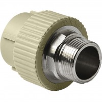 Pro Aqua PA23523PG Pro Aqua d=50-2 PP-R Муфта комбинированная под ключ НР Серая