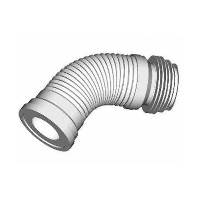 Sinikon ZH.WC Патрубок для унитаза гофрированный белый D 110