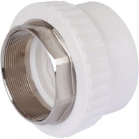Kalde  40x1 1/4  Муфта комбинированная под шестигранник внутр. резьба для полипропиленовых труб под сварку (цвет серый)