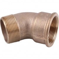 Viega 3121 Угольник 45° ВР-НР, 11/2, бронза Viega 3121 Угольник 45° ВР-НР, 11/2, бронза