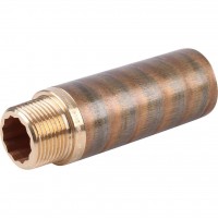 Viega 3525 Удлинитель ВР-НР, 3/4х80, бронза Viega 3525 Удлинитель ВР-НР, 3/4х80, бронза