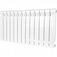 STOUT VEGA 500 13 секций радиатор алюминиевый боковое подключение (белый RAL 9016) STOUT VEGA 500 13 секций радиатор алюминиевый боковое подключение (белый RAL 9016)