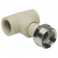 Ekoplastik  ППР тройник с накидной гайкой 25x3/4 Ekoplastik  ППР тройник с накидной гайкой 25x3/4