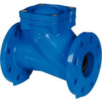 6516 Клапан обратный шаровый DN100 PN16 EN-GJS-400-15 EPDM JAFAR
