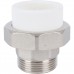 Политэк Политэк White fittings 40х1 1/4 Муфта разъемная с наружной резьбой для полипропиленовых труб под сварку (цвет белый)