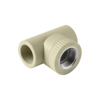 Pro Aqua PA24018PG Pro Aqua d=32-1 PP-R Тройник комбинированный ВР Серый