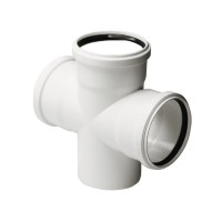 Pro Aqua ST801187W Pro Aqua Stilte D 110x110x110/87,5 Крестовина одноплоскостная Белая