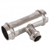 ROMMER RSS-0014-281528 Тройник переходной, 28х15х28, из нержавеющей стали прессовой