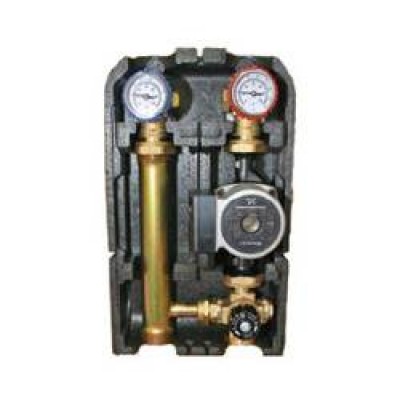 BARBERI  Насосная группа со смесителем G 1” F - G 1”1/2 M с насосом Grundfos UPSO 25-65