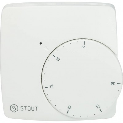 STOUT STE-0002 Проводной электронный термостат WFHT-BASIC со светодиодом STE-0002-000003