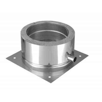 JEREMIAS  Пластина основания напольная D130 мм с выпуском конденсата