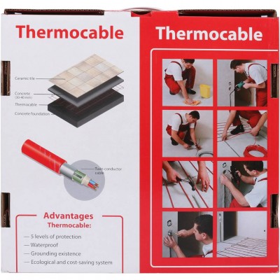 THERMO Термокабель SVK-20 050-1020 (комплект без регулятора)