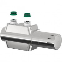 Meibes  Design комплект для нижнего подключения радиаторов хром Meibes  Design комплект для нижнего подключения радиаторов хром