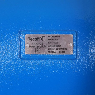 Tecofi Фильтр сетчатый F3240N F4240A-0200 Tecofi Фильтр сетчатый чугун F3240N Ду200 Ру16 фл Tmax=300