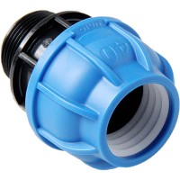 Pro Aqua 71090000000M400 Pro Aqua ПНД UNIO D 90x4 Муфта с наружной резьбой