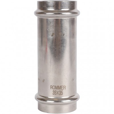 ROMMER RSS-0019-000035 Муфта надвижная, 35, из нержавеющей стали прессовой