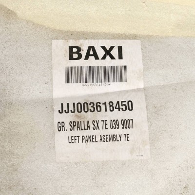 BA 3618450 BAXI Левая панель в сборе Slim 1.490 iN (2)