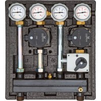 Meibes  Насосно-смесительный модуль Kombimix 2UK с насосом Grundfos UPM3 70