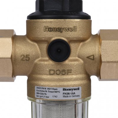 Honeywell (Resideo Braukmann) FK06-1 AA фильтр 100мк с редуктором давления