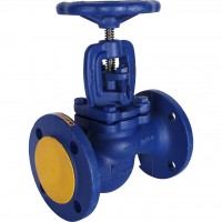 ZETKAMA  Клапан запорный чугун 215A Ду50 Ру16 фл Tmax=300 215A050C00 Zetkama