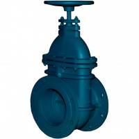 2109 Задвижка фланцевая DN065 PN16 EN-GJS-400-15 бронза JAFAR