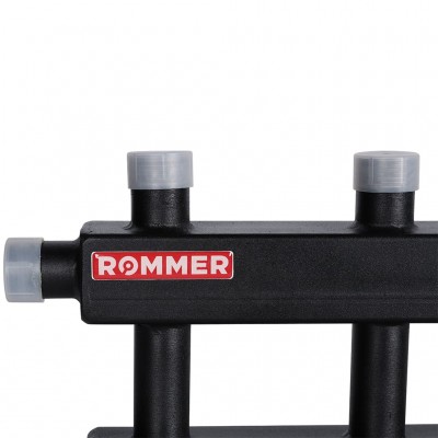 ROMMER RDG-0060-024025 ROMMER Коллектор (дублер компакт) с гидроразделителем на 2+2+1 контура до 60 кВт