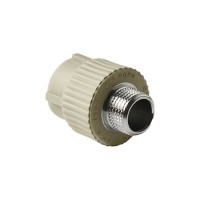 Pro Aqua PA23012PG Pro Aqua d=37281 PP-R Муфта комбинированная НР Серая