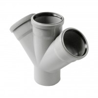 Pro Aqua ST712587W Pro Aqua Stilte D 110x110x50/87,5 Крестовина двухплоскостная правая Белая