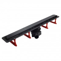PESTAN 13701322 Pestan Душевой лоток Pestan Confluo Frameless Line 850 Black Matte Черный матовый/полая под плитку, без рамки