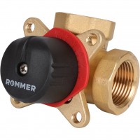 ROMMER 3-х ходовой смесительный клапан 1  KVs 10