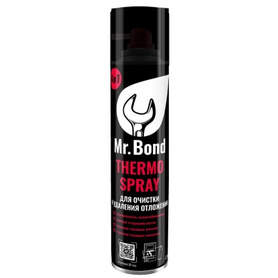 Mr. Bond THERMO SPRAY, спрей для очистки и удаления отложений с поверхностей теплообменников, 400мл