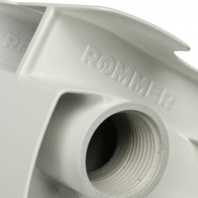 ROMMER Plus 200 Plus 200 12 секций радиатор алюминиевый (RAL9016)